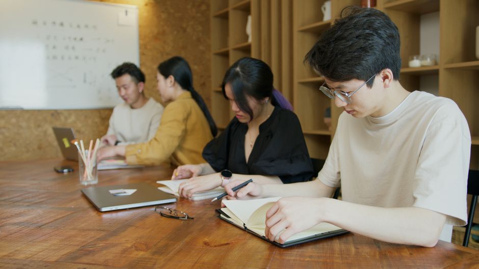 Wireframes und UX-Flow als Beispiel für die Ausbildung